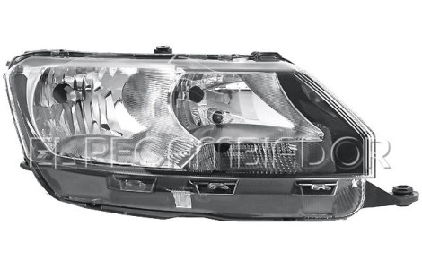 HEADLAMP Right side (passenger) SKODA RAPID (12-22) - 11862102