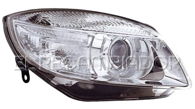 HEADLAMP Right side (passenger) SKODA ROOMSTER (06-10) - 11862602