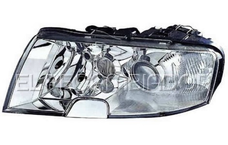 HEADLAMP Left side (driver) SKODA SUPERB (02-08) 4 Ptas. Sedán - 11863001