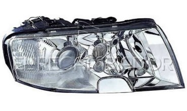 HEADLAMP Right side (passenger) SKODA SUPERB (02-08) 4 Ptas. Sedán - 11863002