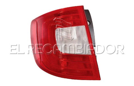 REAR LAMP Left side (driver) SKODA SUPERB (08-13) Combi - Familiar - 16863203