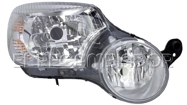 HEADLAMP Right side (passenger) SKODA YETI (09-13) - 11864002