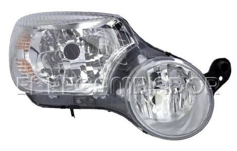 HEADLAMP Right side (passenger) SKODA YETI (09-13) - 11864002