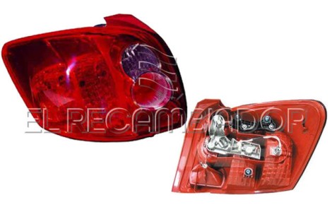 REAR LAMP Left side (driver) TOYOTA AURIS (07-10) 3 Ptas. / 5 Ptas. - 16901333