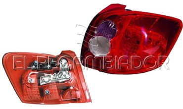 REAR LAMP Right side (passenger) TOYOTA AURIS (07-10) 3 Ptas. / 5 Ptas. - 16901334