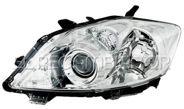HEADLAMP Left side (driver) TOYOTA AURIS (10-12) 3 Ptas. / 5 Ptas. - 11901401