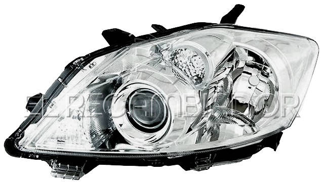HEADLAMP Left side (driver) TOYOTA AURIS (10-12) 3 Ptas. / 5 Ptas. - 11901401