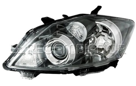 HEADLAMP Left side (driver) TOYOTA AURIS (10-12) 3 Ptas. / 5 Ptas. - 11017901