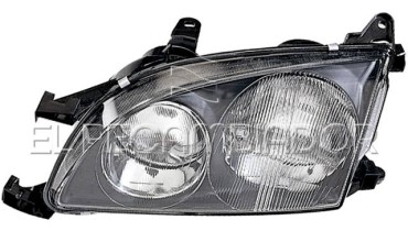 HEADLAMP Left side (driver) TOYOTA AVENSIS (97-00) - 11907001