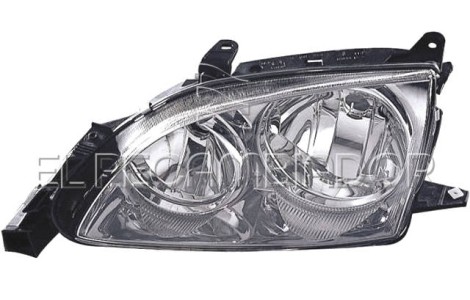 HEADLAMP Left side (driver) TOYOTA AVENSIS (00-03) 4 Ptas. Sedán - 11907101