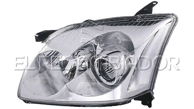HEADLAMP Left side (driver) TOYOTA AVENSIS (03-06) 5 Ptas. - 11907201