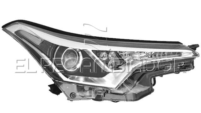 HEADLAMP Right side (passenger) TOYOTA C-HR (16-) - 11906112
