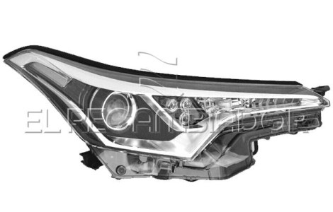 HEADLAMP Right side (passenger) TOYOTA C-HR (16-) - 11906112