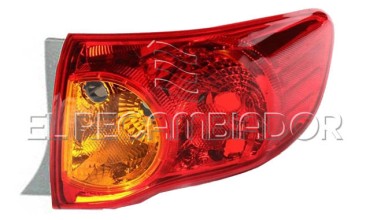 REAR LAMP Right side (passenger) TOYOTA COROLLA (07-10) 4 Ptas. Sedán - 16900932