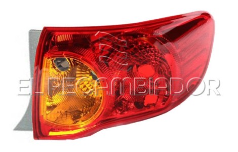 PILOTO TRASERO Lado derecho (acompañante) TOYOTA COROLLA (07-10) 4 Ptas. Sedán - 16900932