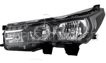 HEADLAMP Left side (driver) TOYOTA COROLLA (13-19) 4 Ptas. Sedán - 11013501