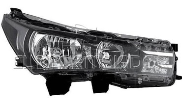 HEADLAMP Right side (passenger) TOYOTA COROLLA (13-19) 4 Ptas. Sedán - 11013502