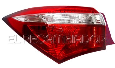 REAR LAMP Left side (driver) TOYOTA COROLLA (13-19) 4 Ptas. Sedán - 16013501