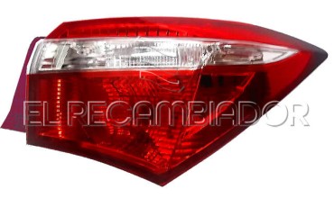 REAR LAMP Right side (passenger) TOYOTA COROLLA (13-19) 4 Ptas. Sedán - 16013502