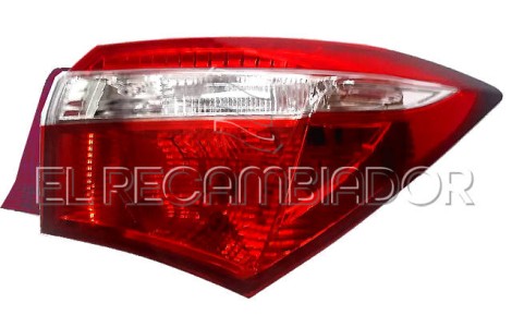 REAR LAMP Right side (passenger) TOYOTA COROLLA (13-19) 4 Ptas. Sedán - 16013502