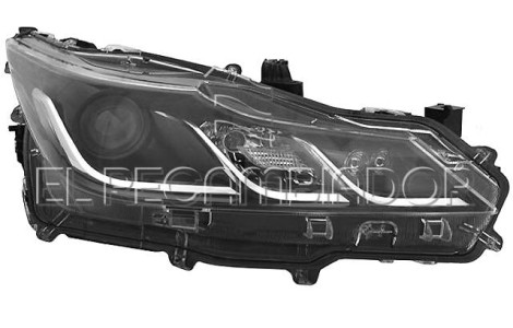 HEADLAMP Right side (passenger) TOYOTA COROLLA (19-) 4 Ptas. Sedán - 11900732