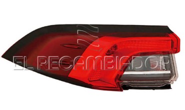 REAR LAMP Left side (driver) TOYOTA COROLLA (19-) 4 Ptas. Sedán - 16013511