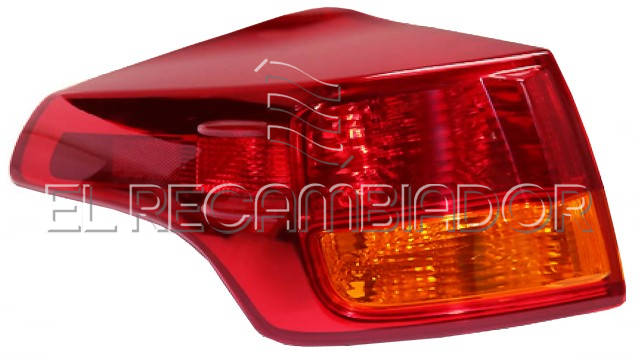 REAR LAMP Left side (driver) TOYOTA RAV-4 (13-15) - 16907821