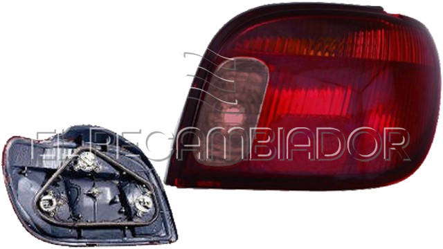 REAR LAMP Right side (passenger) TOYOTA YARIS (03-05) - 16907632
