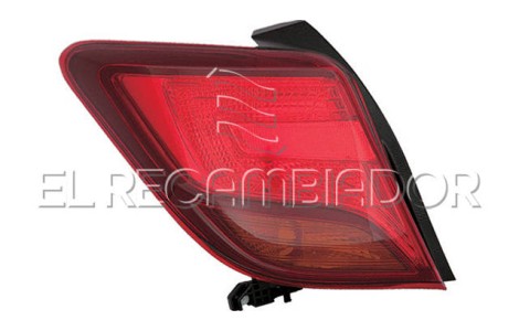 PILOTO TRASERO Lado izquierdo (conductor) TOYOTA YARIS (14-16) - 16022911