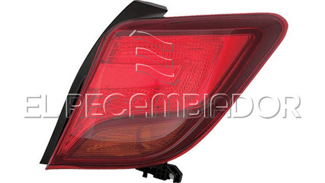 PILOTO TRASERO Lado derecho (acompañante) TOYOTA YARIS (14-16) - 16022912 PILOTO TRASERO Lado derecho (acompañante) TOYOTA YARIS (14-16) - 16022912