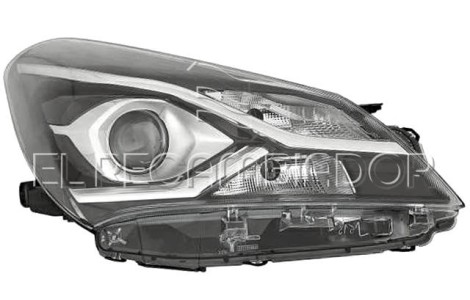 FARO PRINCIPAL Lado derecho (acompañante) TOYOTA YARIS (17-20) - 11022942