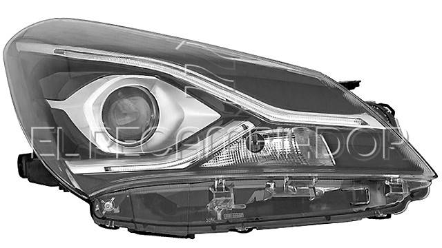 FARO PRINCIPAL Lado derecho (acompañante) TOYOTA YARIS (17-20) - 11022952 FARO PRINCIPAL Lado derecho (acompañante) TOYOTA YARIS (17-20) - 11022952