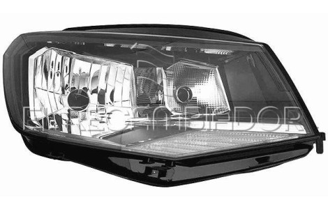 HEADLAMP Right side (passenger) VW CADDY (15-20) 1 Portón Tras. - 11917402