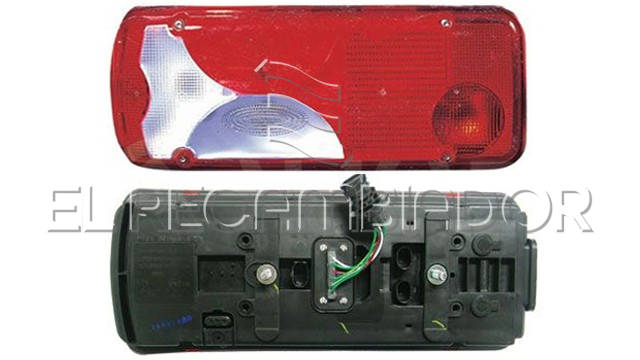 REAR LAMP Left side (driver) VW CRAFTER (06-16) - 16509321