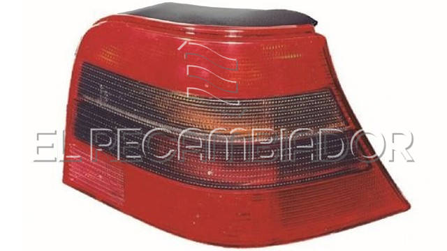 PILOTO TRASERO Lado derecho (acompañante) VW GOLF (97-03) 3 Ptas. / 5 Ptas. - 16910734