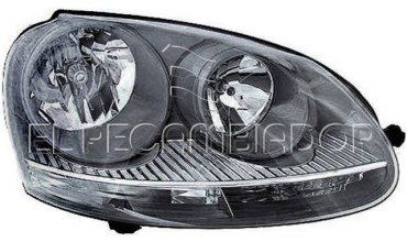 HEADLAMP Right side (passenger) VW GOLF (03-09) Variant - Familiar - 11910802