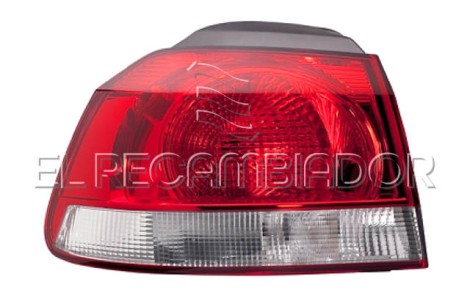 REAR LAMP Left side (driver) VW GOLF (08-13) 3 Ptas. / 5 Ptas. - 16910935