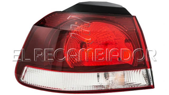 PILOTO TRASERO Lado izquierdo (conductor) VW GOLF (08-13) 3 Ptas. / 5 Ptas. - 16910941