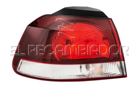 PILOTO TRASERO Lado izquierdo (conductor) VW GOLF (08-13) 3 Ptas. / 5 Ptas. - 16910941