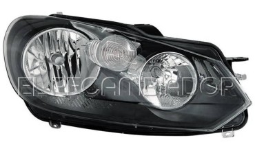 HEADLAMP Right side (passenger) VW GOLF (08-13) Cabriolet - 11910902