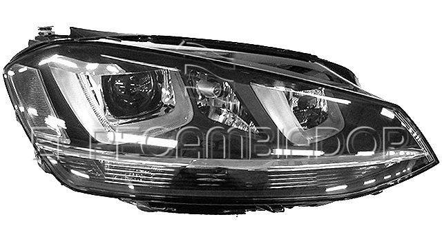 HEADLAMP Right side (passenger) VW GOLF (13-17) 3 Ptas. / 5 Ptas. - 11010732