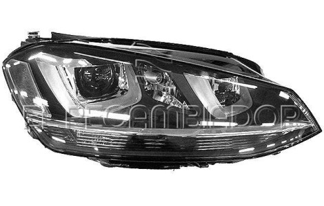 HEADLAMP Right side (passenger) VW GOLF (13-17) 3 Ptas. / 5 Ptas. - 11010732