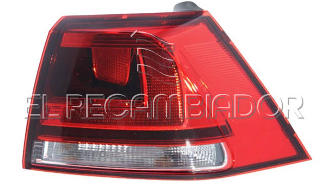 REAR LAMP Right side (passenger) VW GOLF (13-17) 3 Ptas. / 5 Ptas. - 16910958
