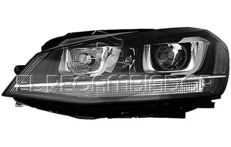 HEADLAMP Left side (driver) VW GOLF (13-17) GTI-GTD-GTE-TSI-TDE-R - 11010721
