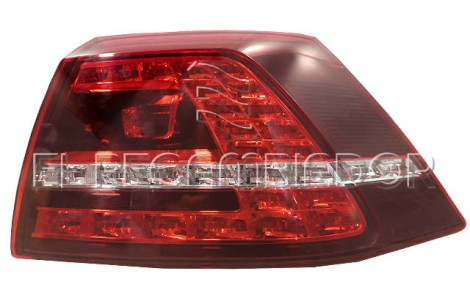 PILOTO TRASERO Lado derecho (acompañante) VW GOLF (13-17) GTI-GTD-GTE-TSI-TDE-R - 16010742