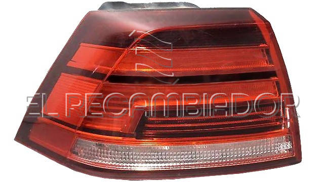 PILOTO TRASERO Lado izquierdo (conductor) VW GOLF (17-20) 3 Ptas. / 5 Ptas. - 16010761