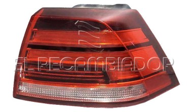 PILOTO TRASERO Lado derecho (acompañante) VW GOLF (17-20) 3 Ptas. / 5 Ptas. - 16010762