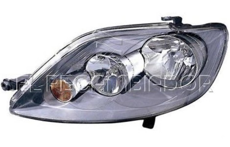 HEADLAMP Left side (driver) VW GOLF PLUS (05-08) - 11912001
