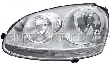 HEADLAMP Left side (driver) VW JETTA (05-10) - 11910805