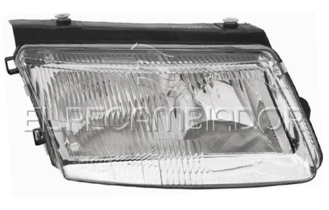 HEADLAMP Right side (passenger) VW PASSAT (96-00) 4 Ptas. Sedán - 11912808